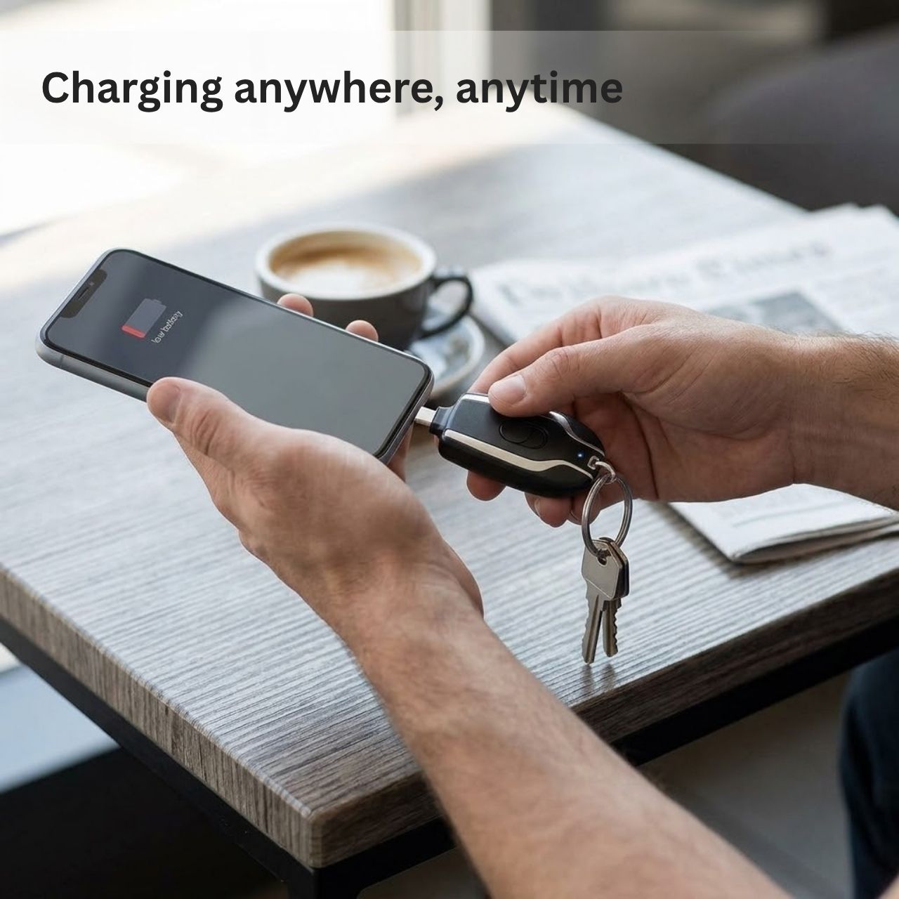 Mini portable phone charger, KeyCharger - Image 4