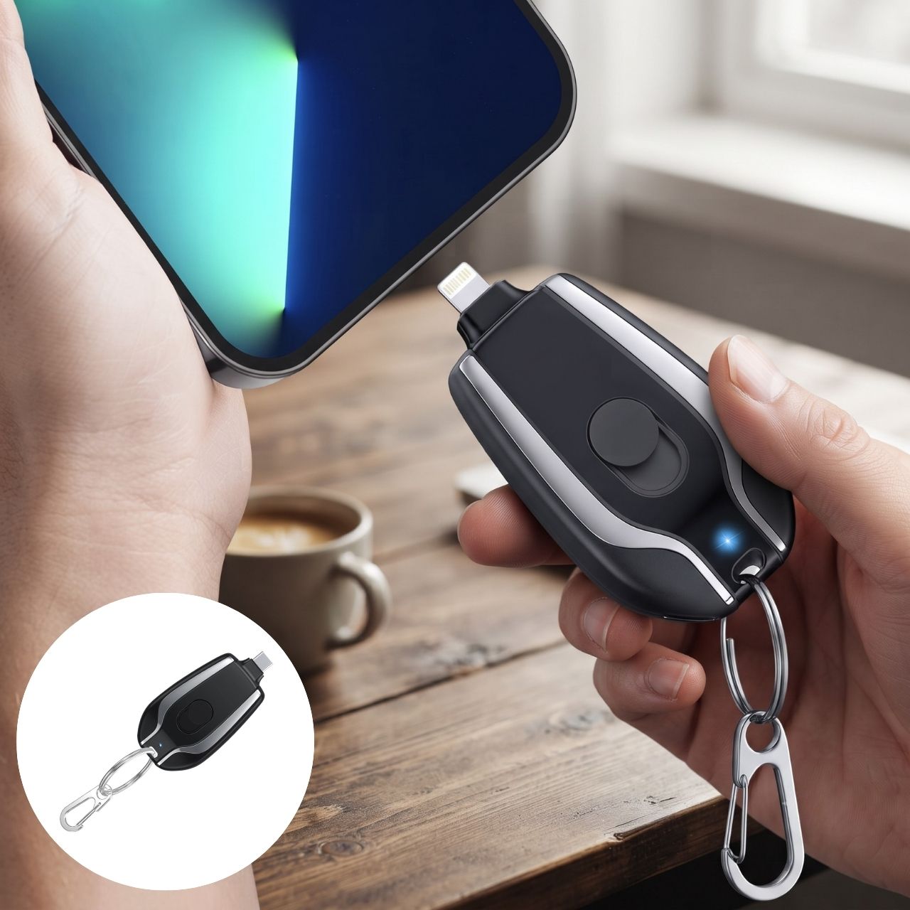 Mini portable phone charger, KeyCharger - Image 7
