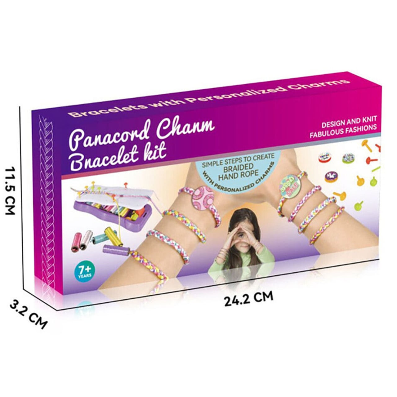 KnitFun, knitting set for knitting bracelets - Image 2