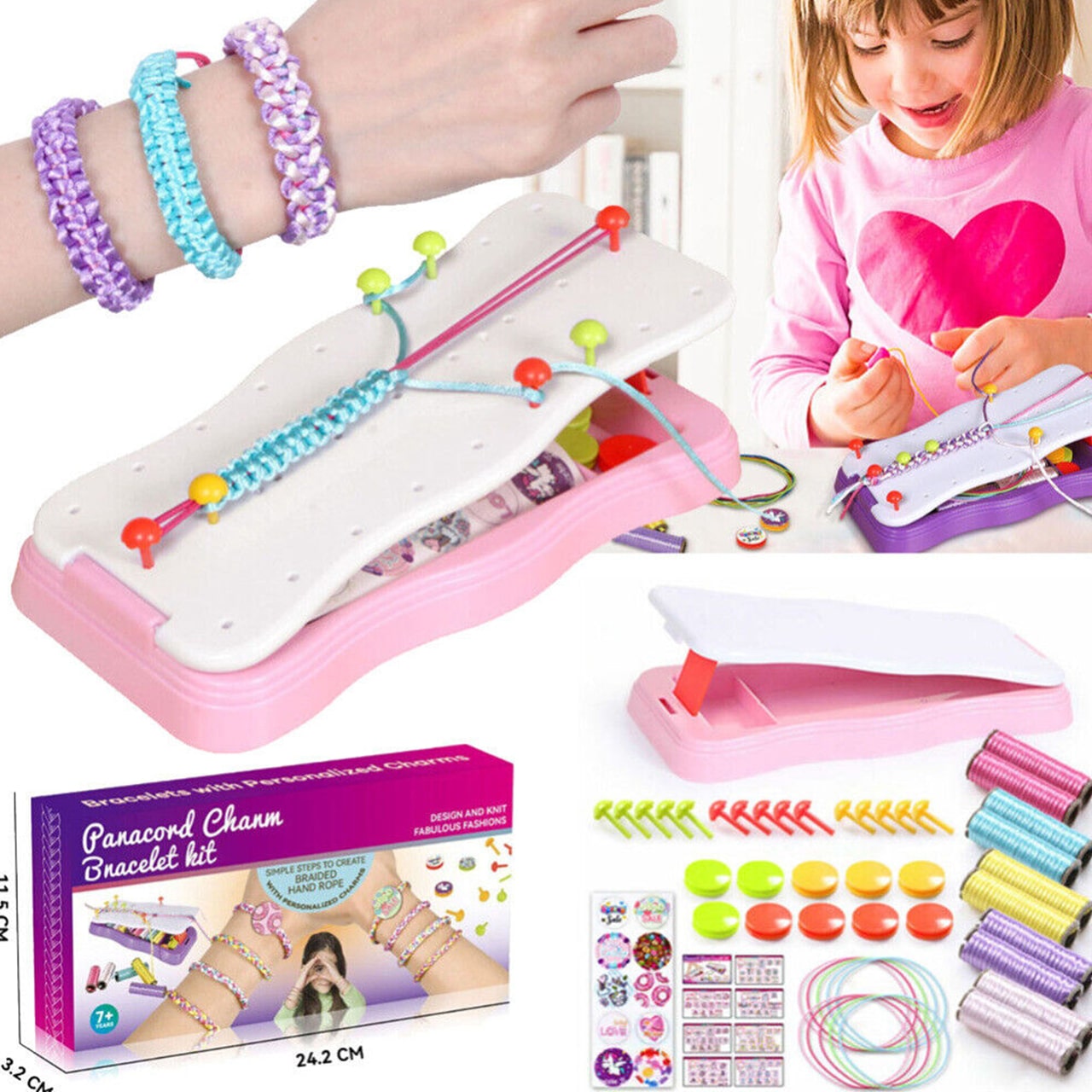 KnitFun, knitting set for knitting bracelets - Image 3