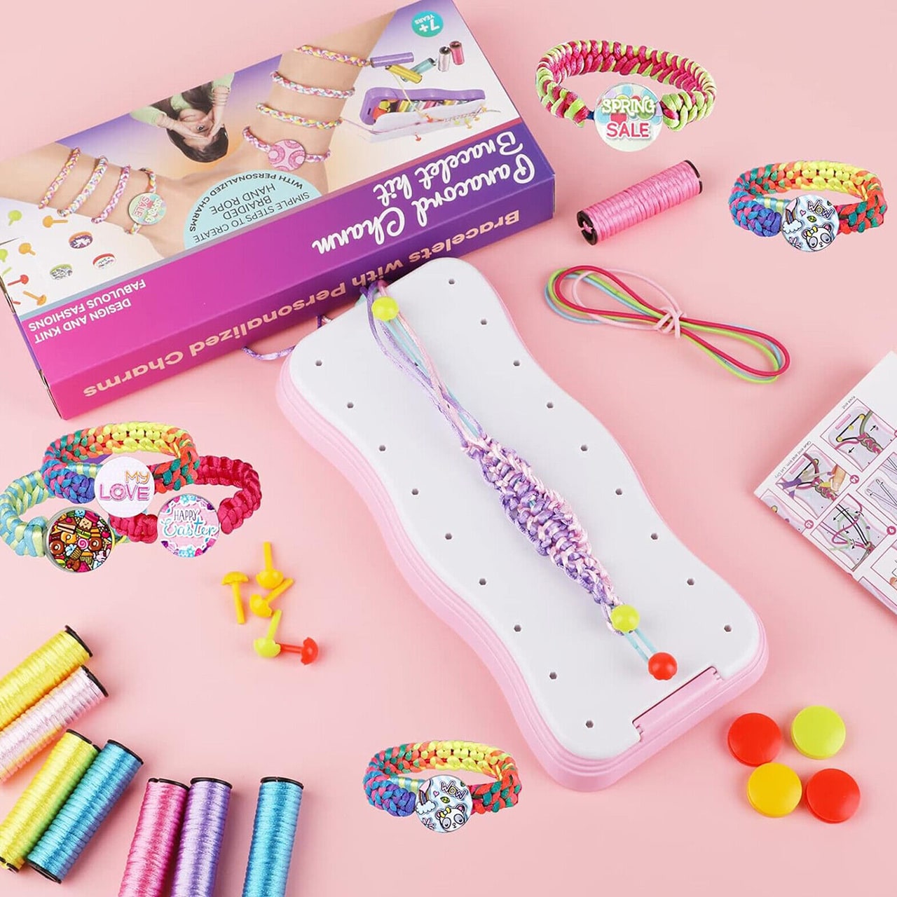 KnitFun, knitting set for knitting bracelets - Image 8