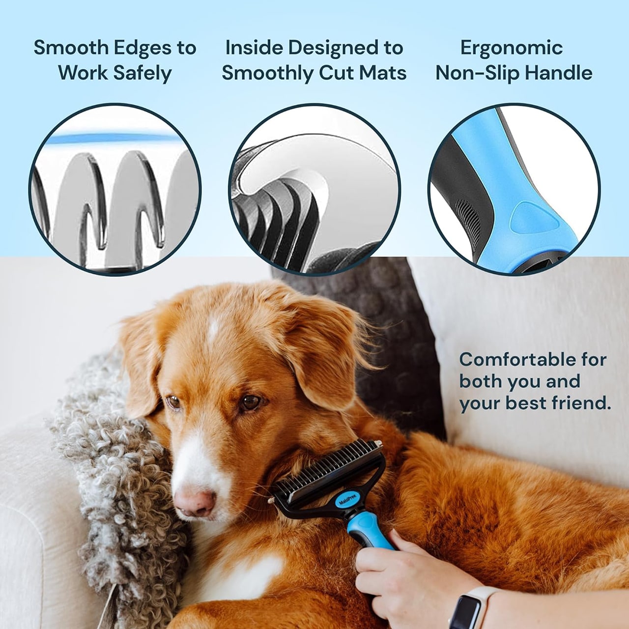 KnotBundle, pet hair clipper (1+1 FREE) and DUO brush for removing pet hair - Image 10