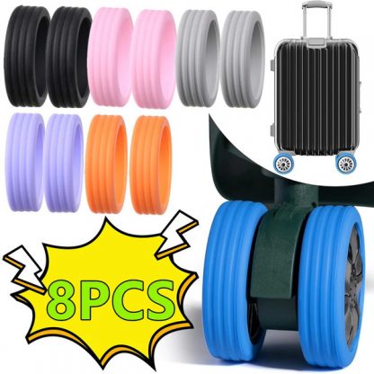 Luggage wheel covers (8 pcs) - Image 1