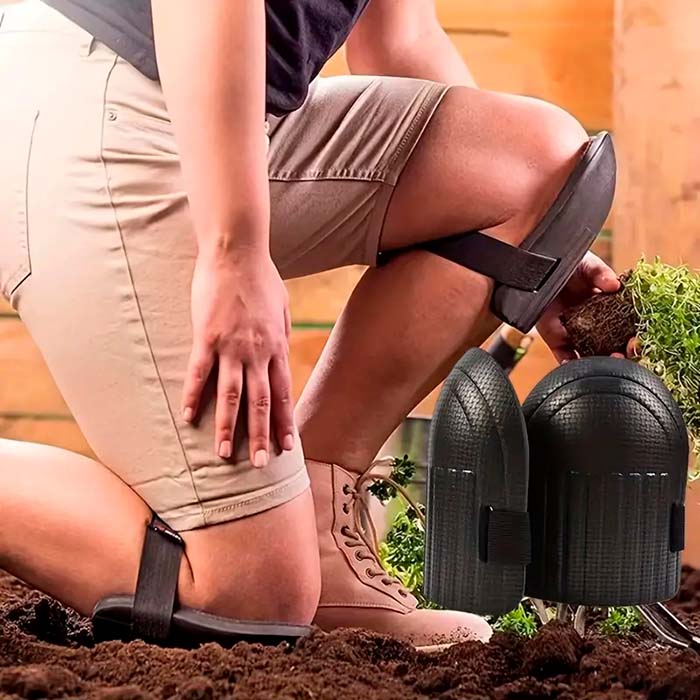 Knee pads are suitable for a variety of activities such as construction work, gardening, cleaning, etc.