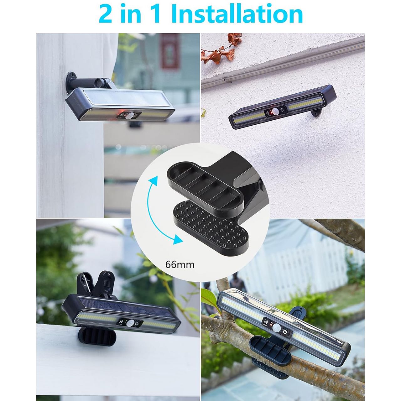LampClip, outdoor solar lamp with motion sensor - Image 3