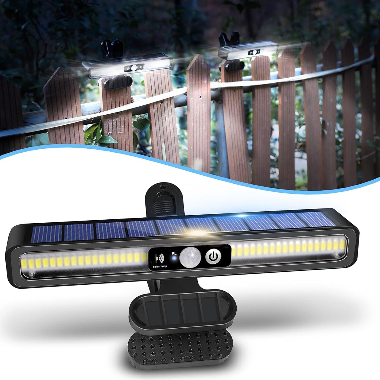 LampClip, outdoor solar lamp with motion sensor - Image 9