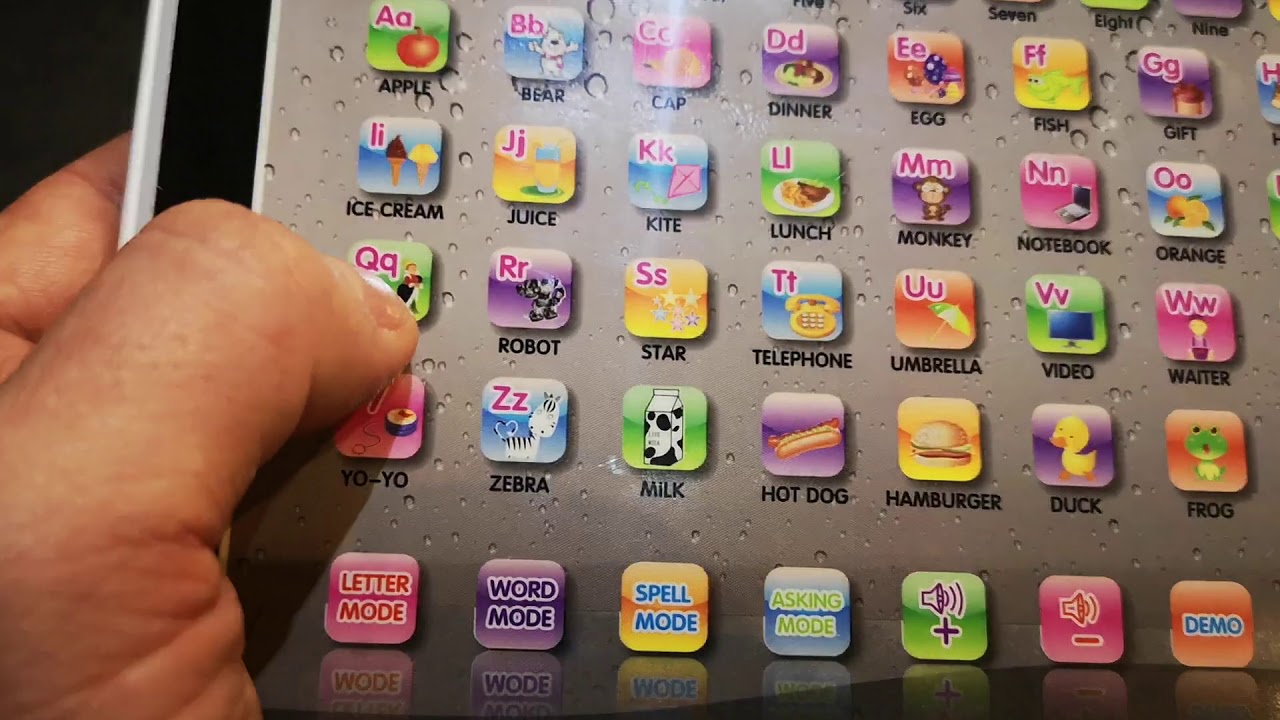 LearningTablet, an interactive toy for learning numbers, letters and words in English - Image 4