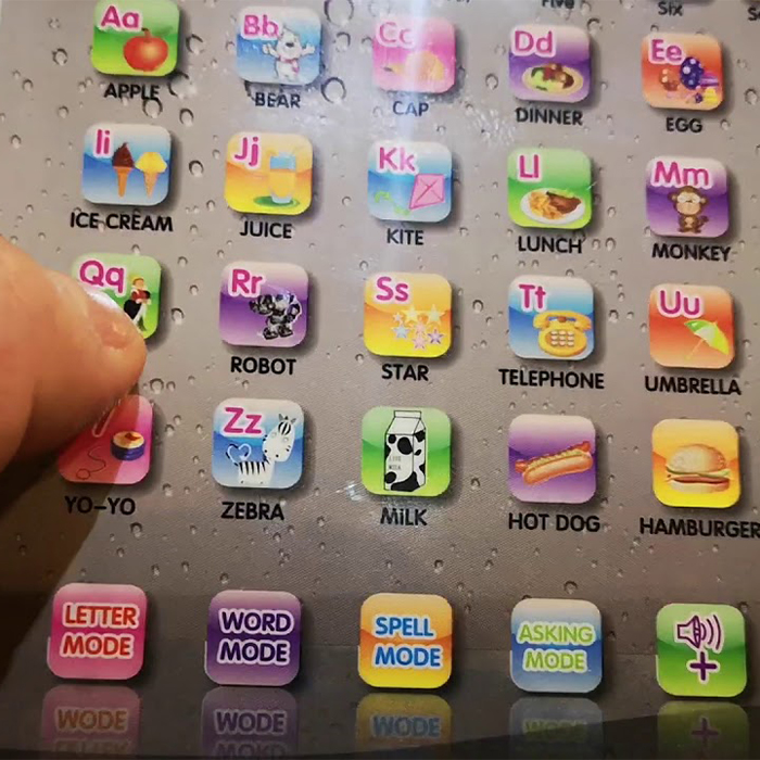 LearningTablet, an interactive toy for learning numbers, letters and words in English - Image 9