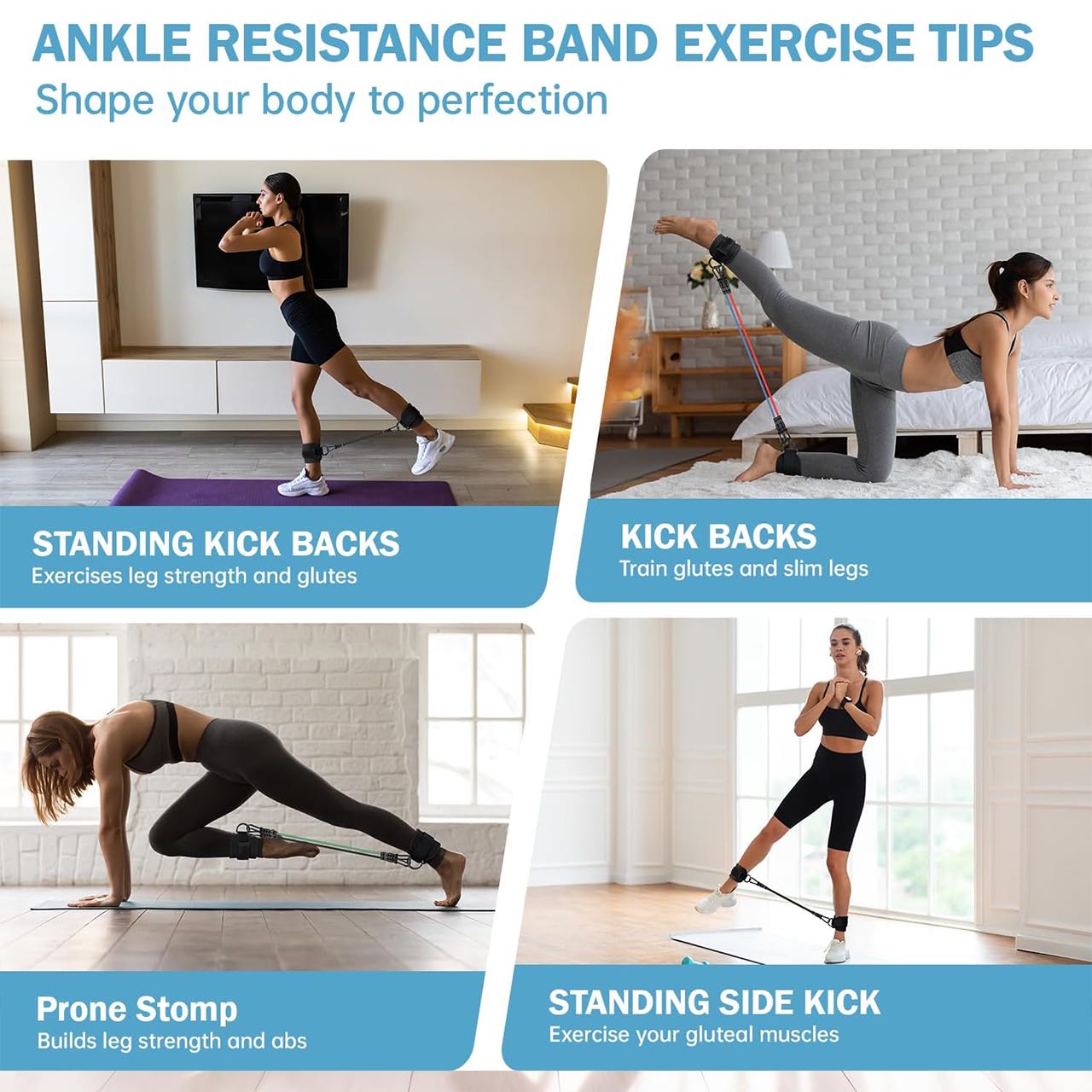 LegBands, strength training bands - Image 8
