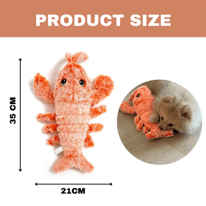 LobsterToy, an interactive pet toy in the shape of a lobster - Image 2