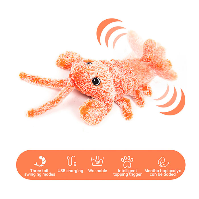 LobsterToy, an interactive pet toy in the shape of a lobster - Image 8