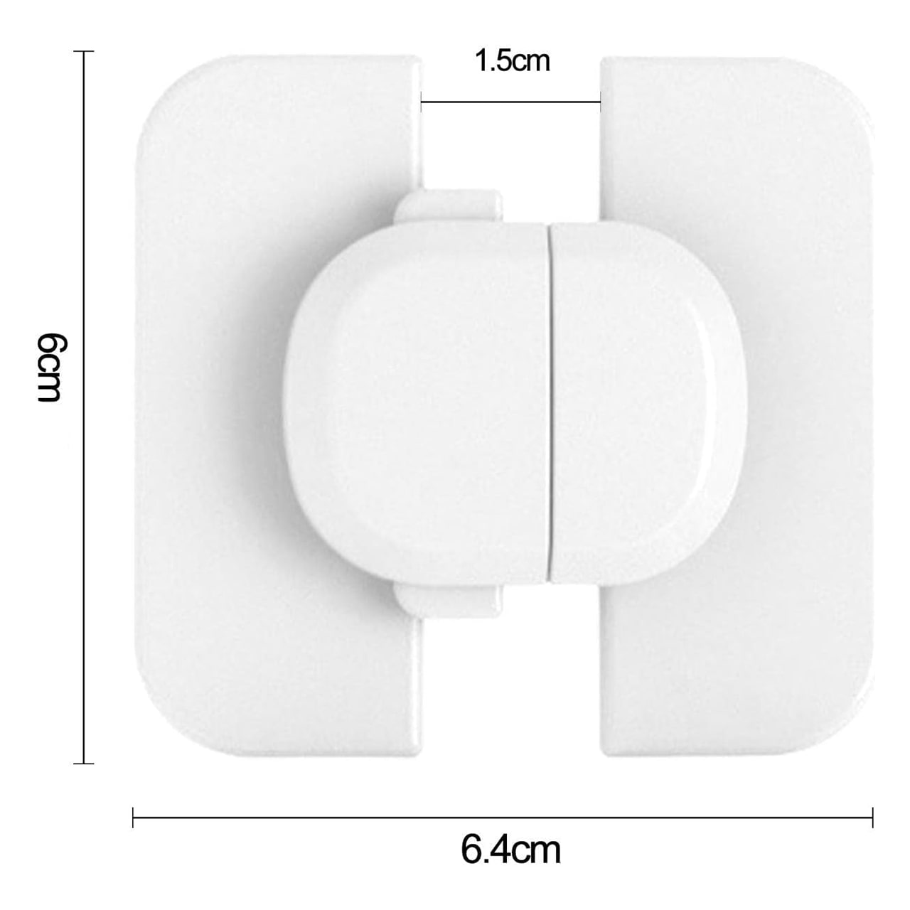 LockStar, safety clasp for fridge or freezer (2 pieces) - Image 5