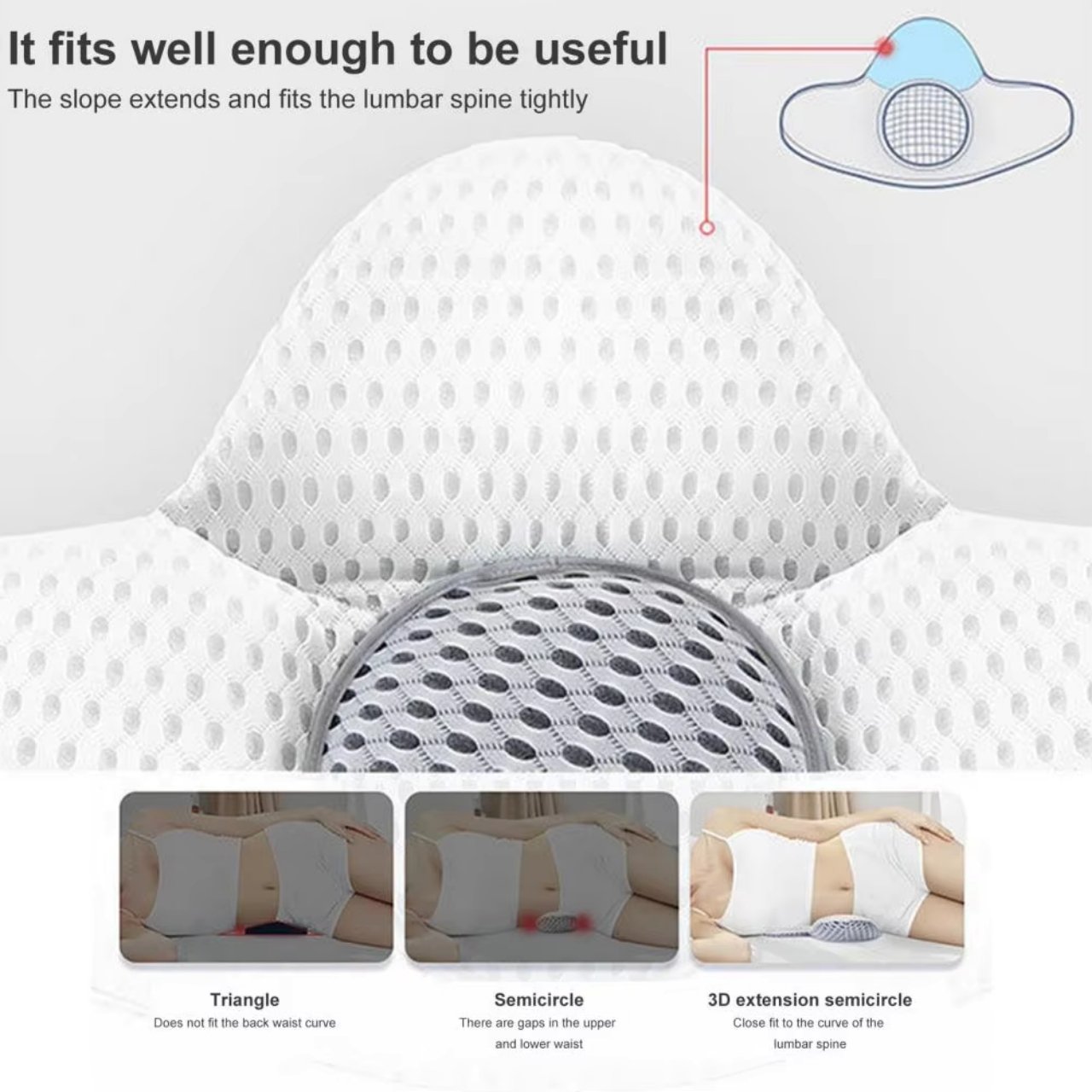 LumbarPillow, orthopaedic lumbar pillow - Image 5