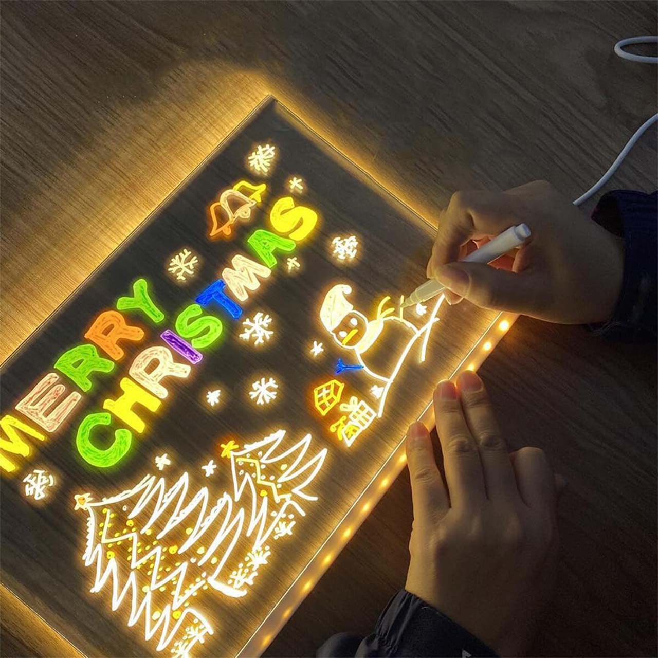 Lumily, acrylic whiteboard for writing and drawing