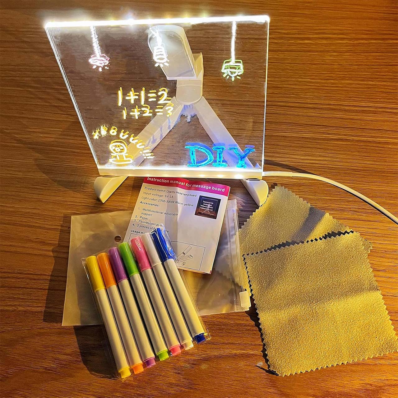 Lumily, acrylic whiteboard for writing and drawing - Image 3