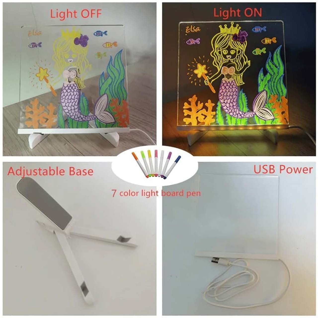 Lumily, acrylic whiteboard for writing and drawing - Image 7