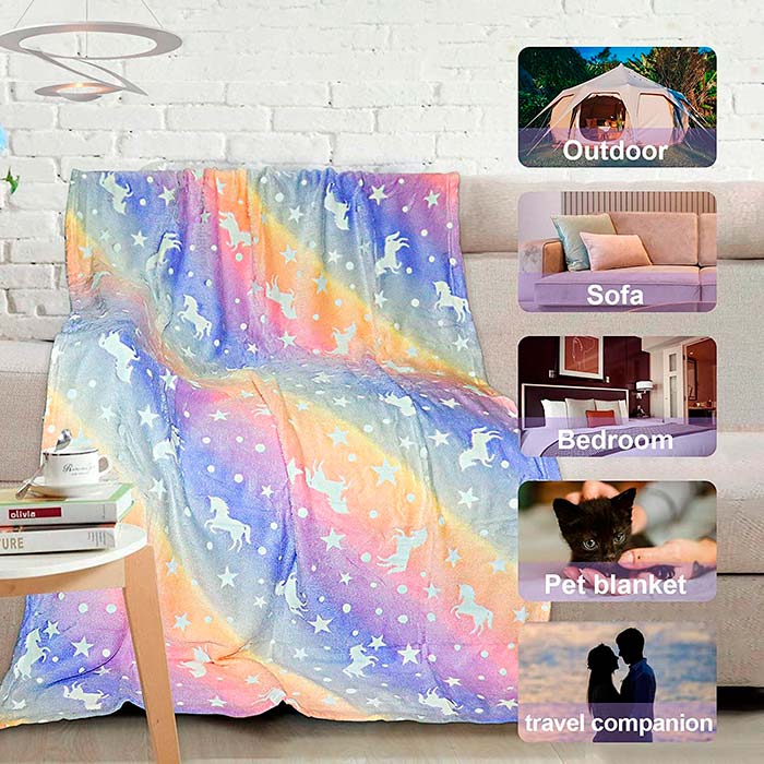 LuminousBlanket, the kids blanket that glows in the dark - Image 5