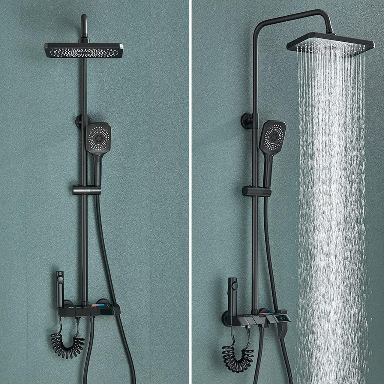 LuxShowerSet, luxury shower set with 3 different attachments - Image 8