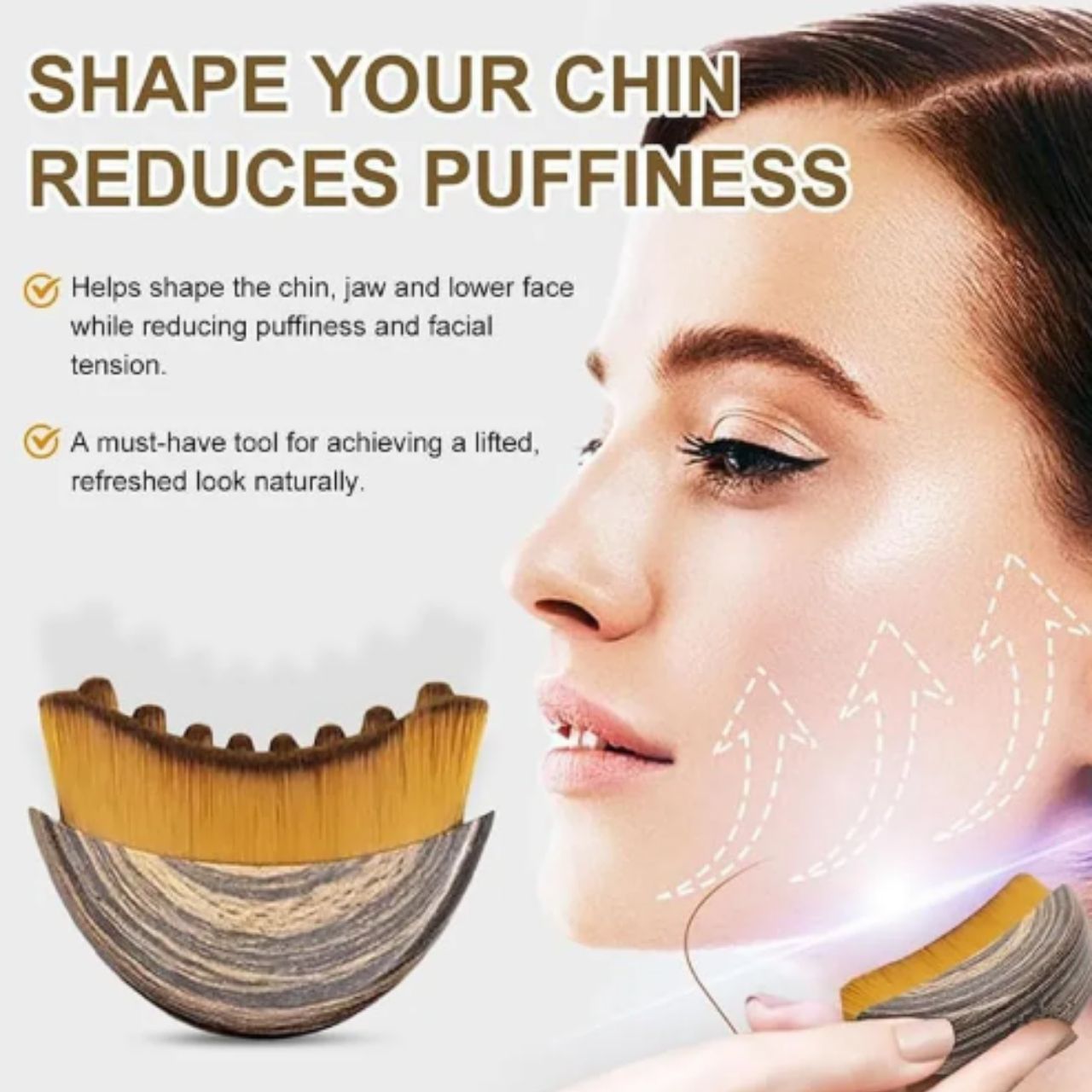 Precise fit to facial lines