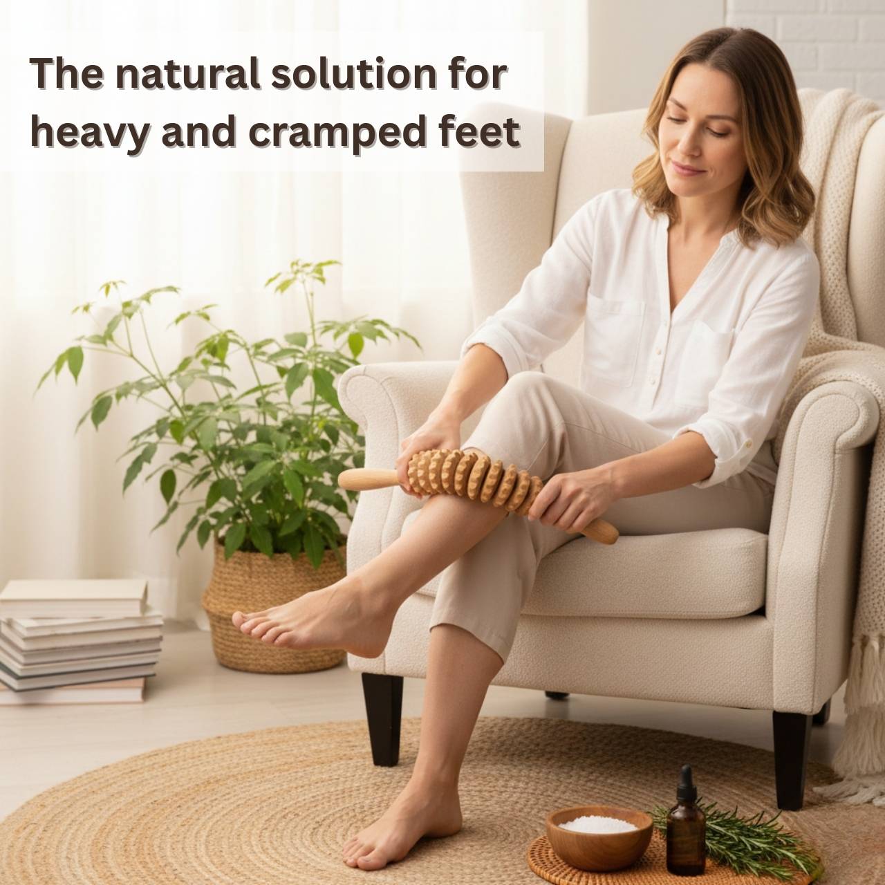 The natural solution for heavy and cramped feet