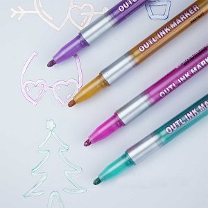 MagicMarkers, 8-piece set of markers that create a magic outline - Image 3