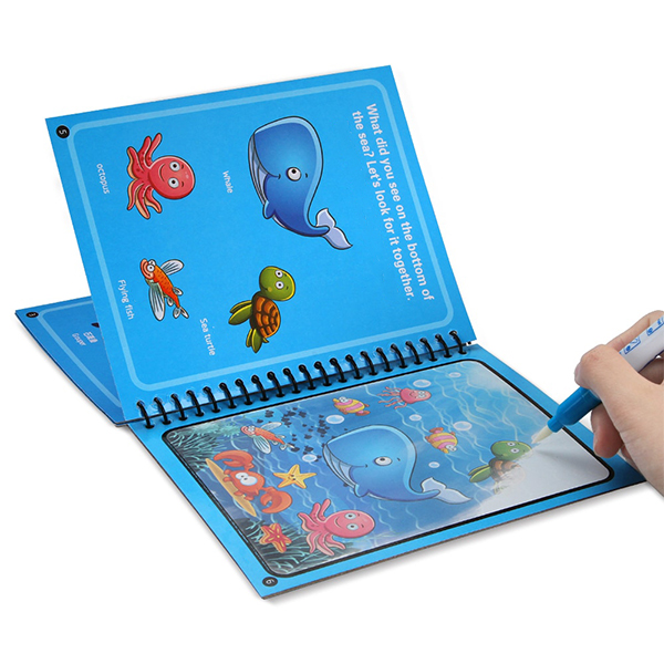 MagicWaterBook, a set of 3 magic watercolour pencils for creating without dirt - Image 2