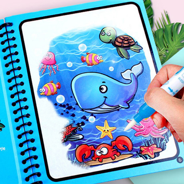 MagicWaterBook, a set of 3 magic watercolour pencils for creating without dirt - Image 8