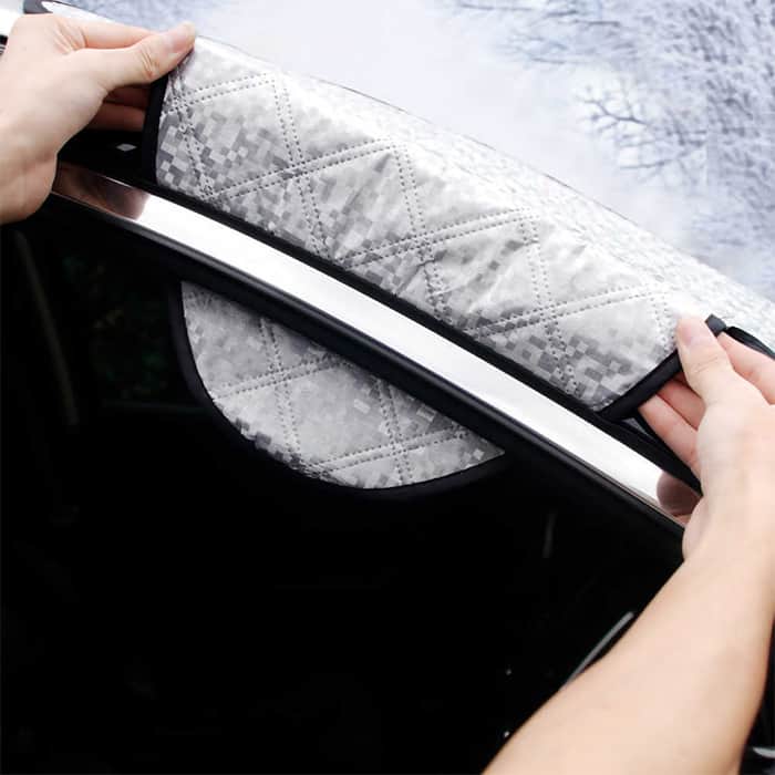 MagneticCarCover, windscreen protective cover with integrated magnets - Image 4