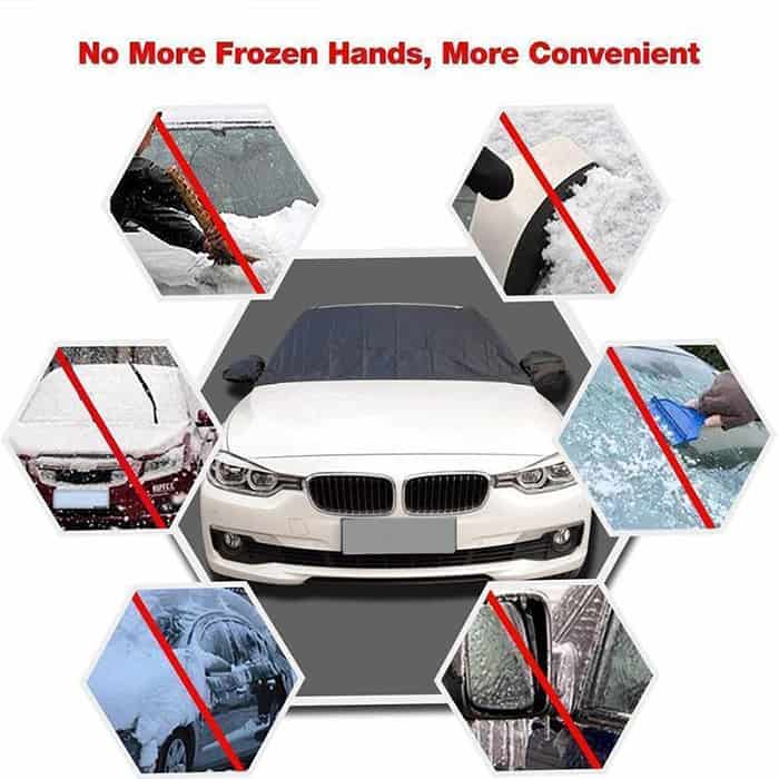 MagneticCarCover, windscreen protective cover with integrated magnets - Image 10
