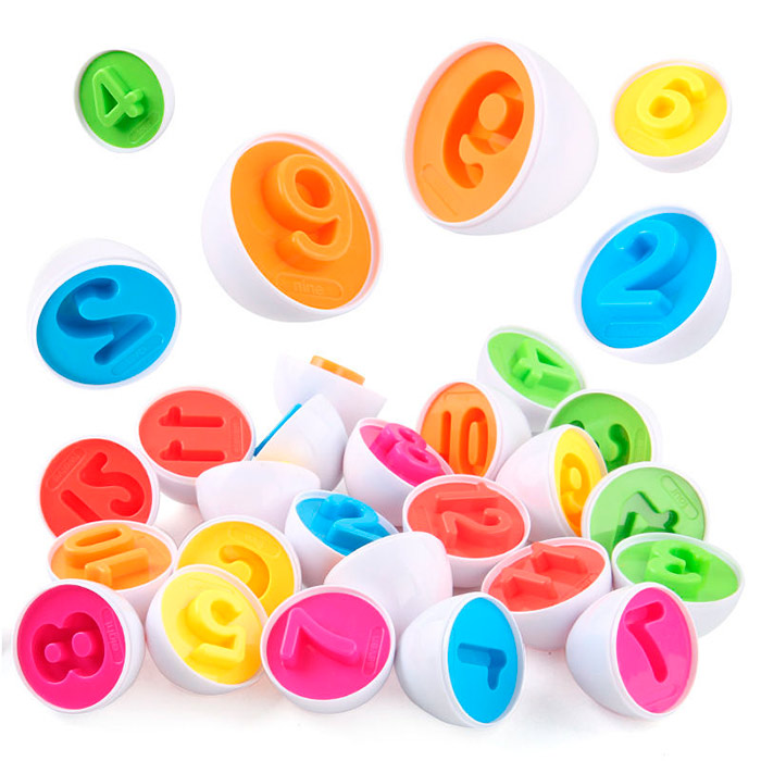 MatchingEggs, didactic toy - set with box and 12 eggs - Image 7