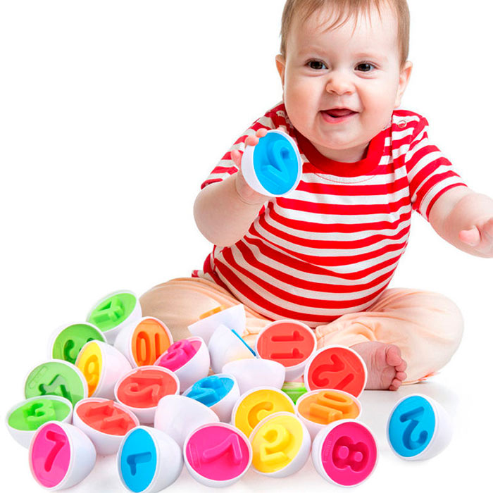 The first basis to facilitate further maths learning - your child will learn about numbers up to 12 through play, without knowing that they are learning at the same time!