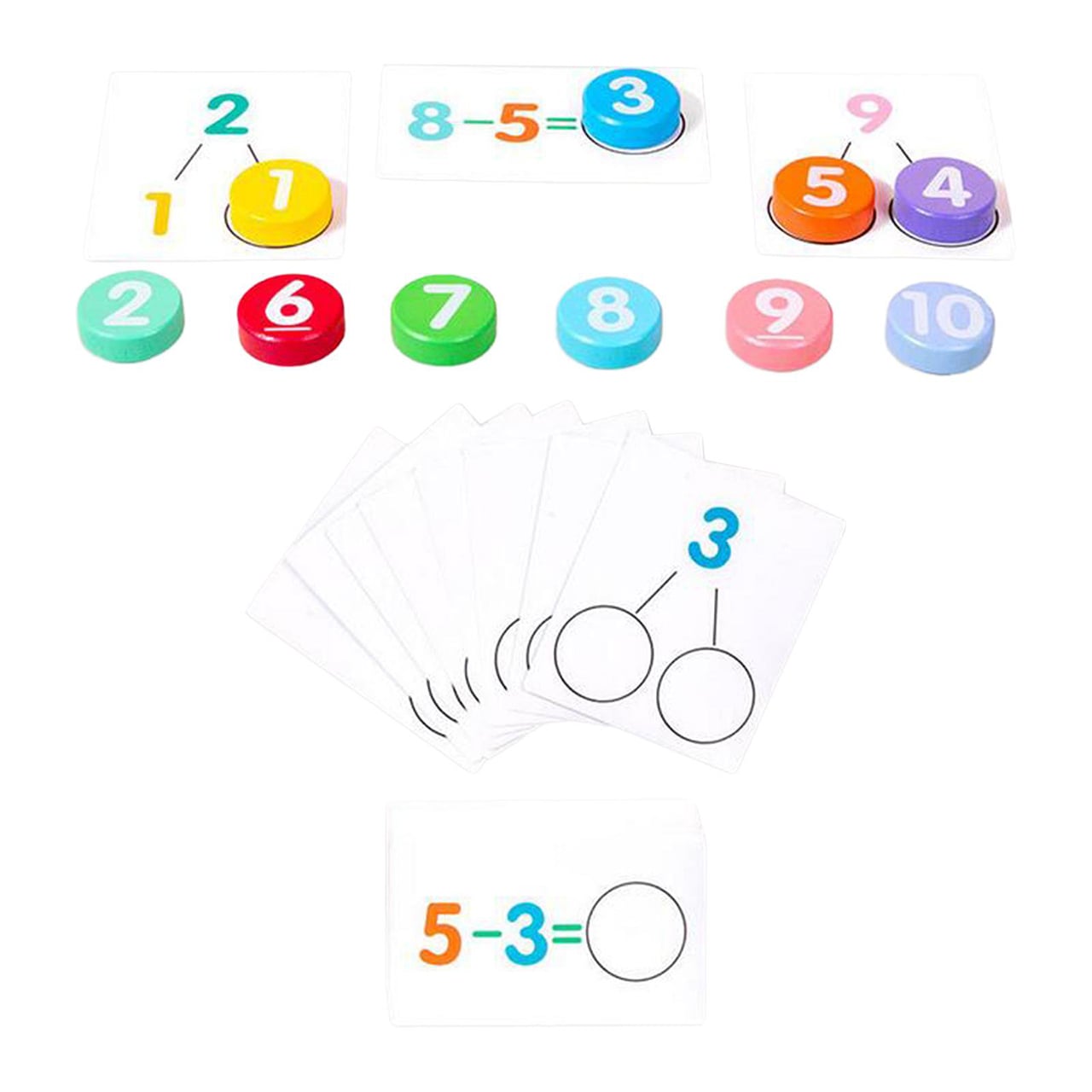 The child will learn mathematical operations through play.
