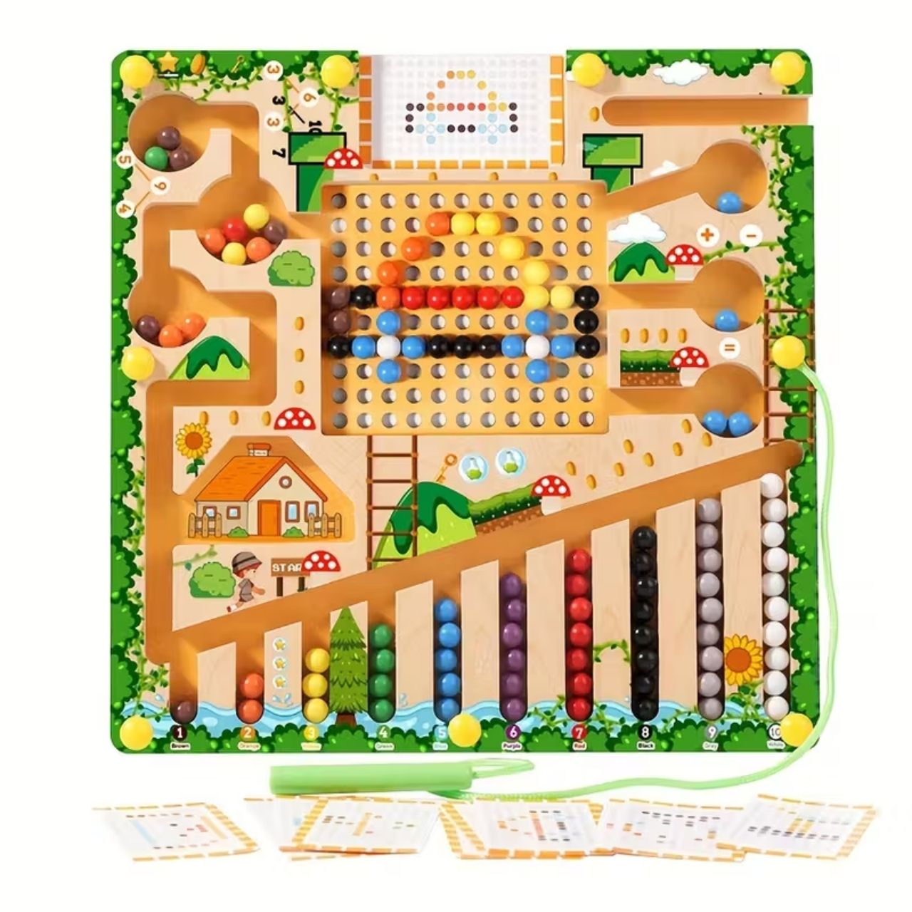 MazeGame, a wooden didactic toy for children - Image 3