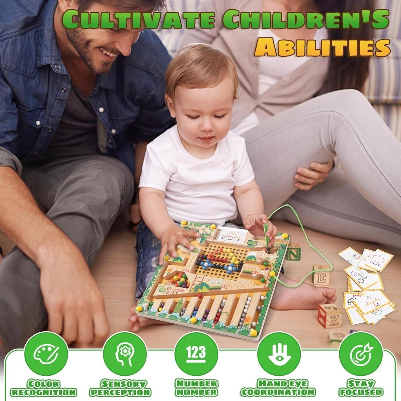MazeGame, a wooden didactic toy for children - Image 6