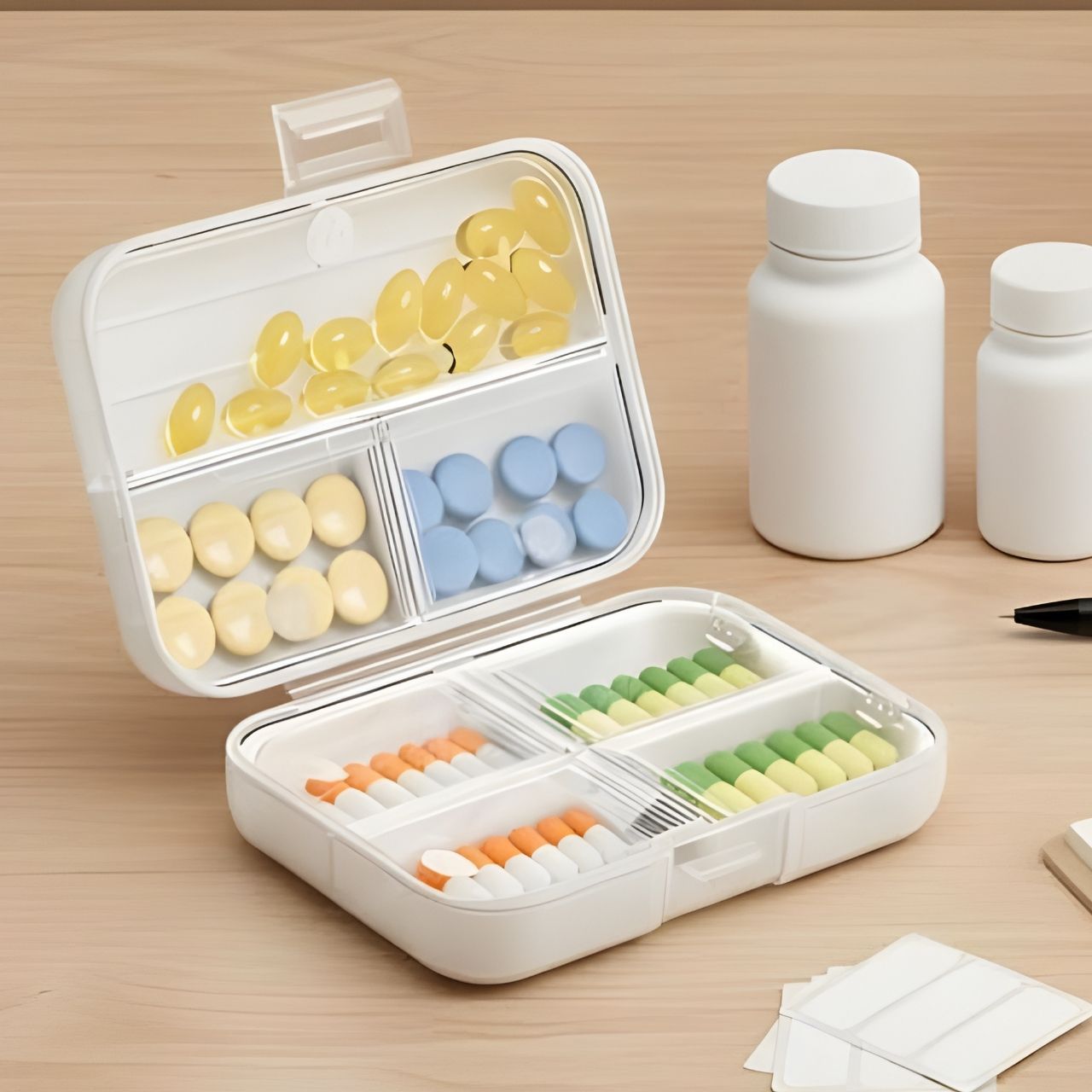 Suitable for medicines, vitamins and other supplements