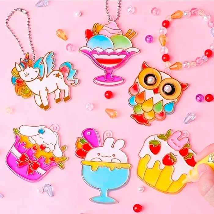 MermaidArtCraft, gift set with a girl's blanket and a Christmas charm set GRATIS - Image 3