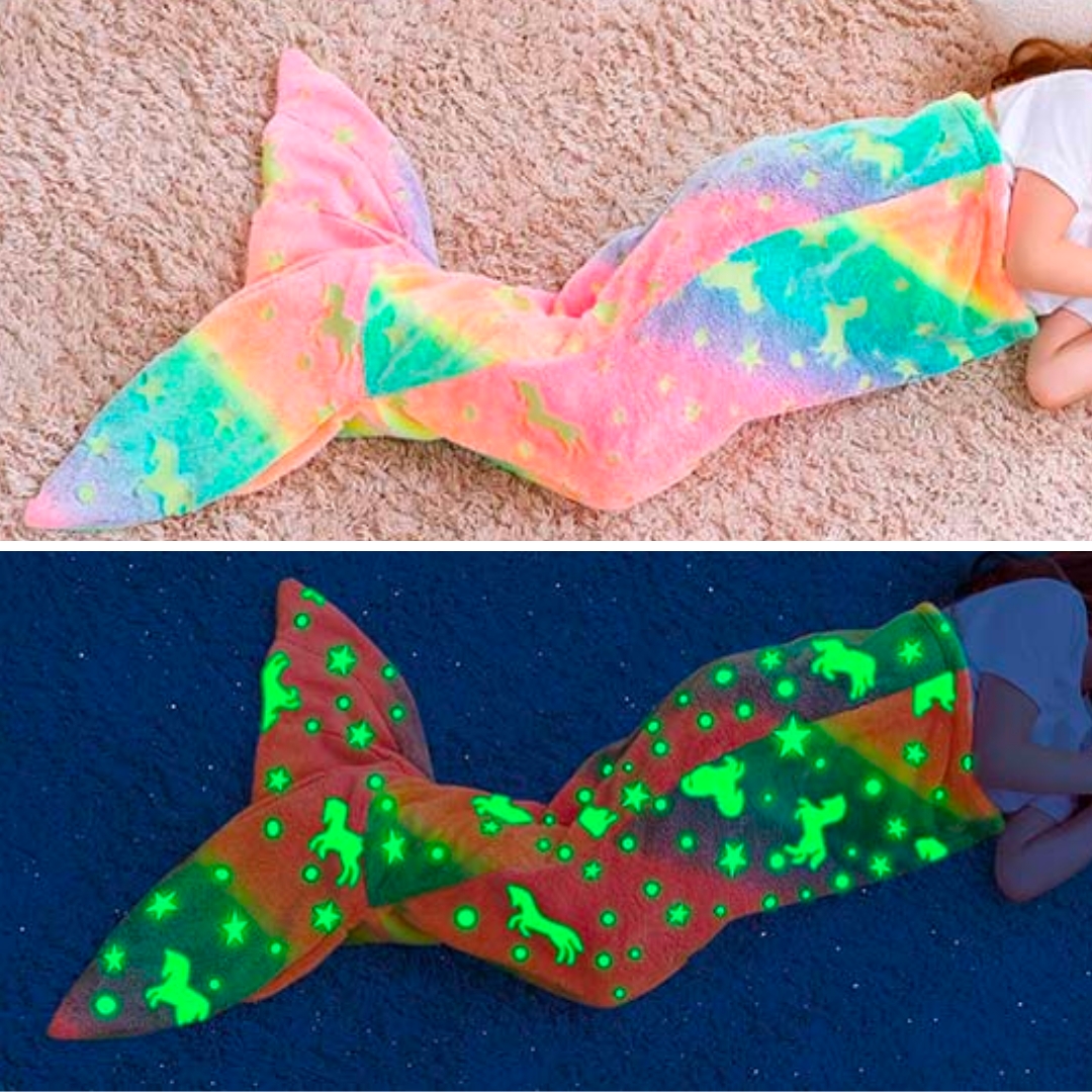 MermaidBlanket, mermaid tail kid blanket - Image 7