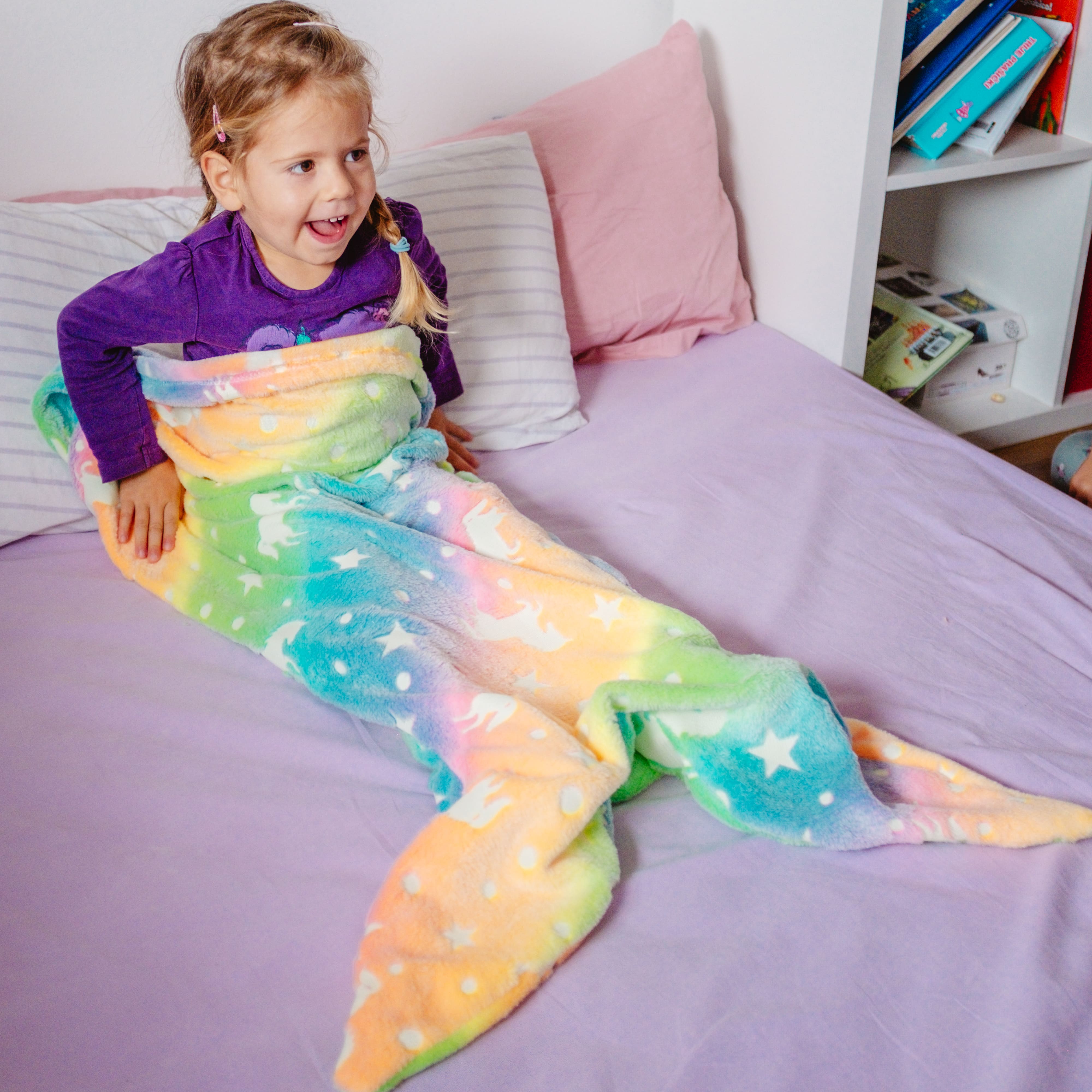 A soft and warm blanket ideal for colder days.