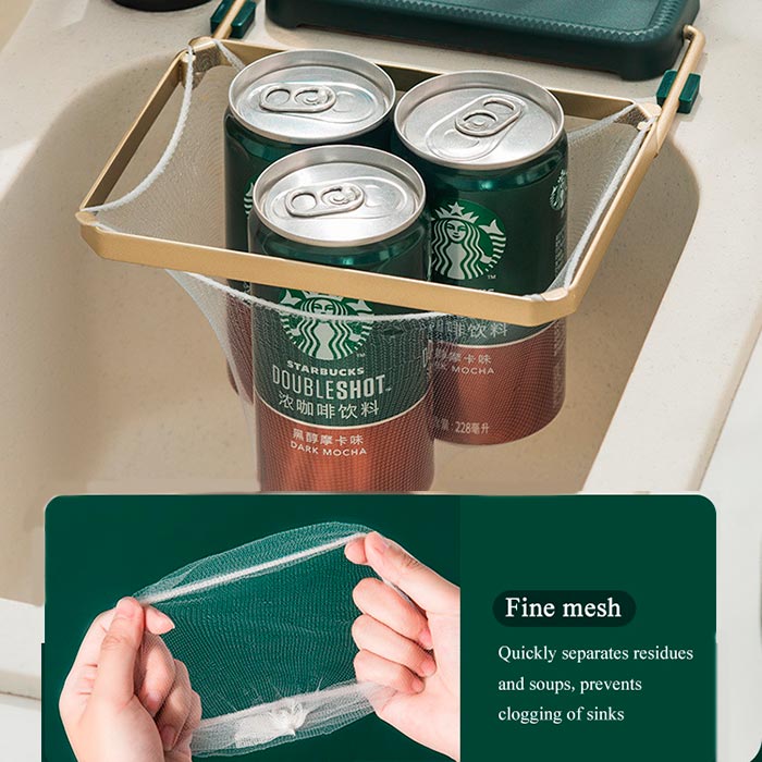 MeshBags, mesh traps for catching food in the kitchen sink (200 pieces) - Image 3