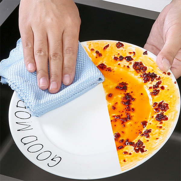 MicrofiberCloth, multi-purpose microfibre cleaning cloth (4 pcs.) - Image 4