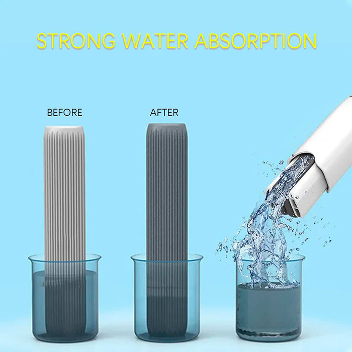 The handy and small cleaner can be stored anywhere, and it is also more hygienic when folded up!