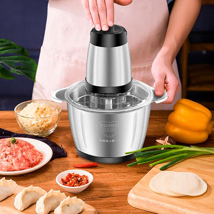 Multi-purpose – suitable for grinding, cutting, shredding and chopping!