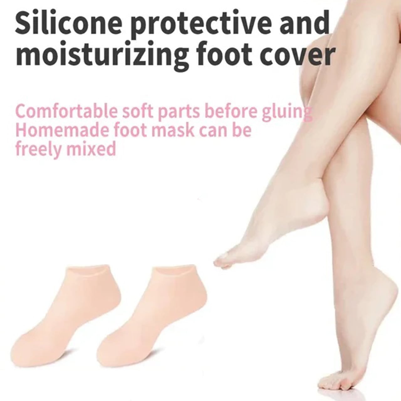 Your feet will feel exceptionally smooth and soft.
