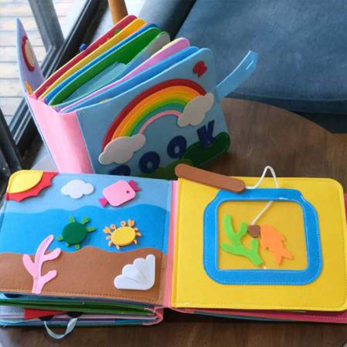 MontessoriBook, a silent book with different activities - Image 5