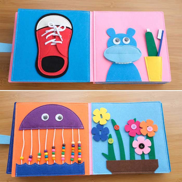 MontessoriBook, a silent book with different activities - Image 7