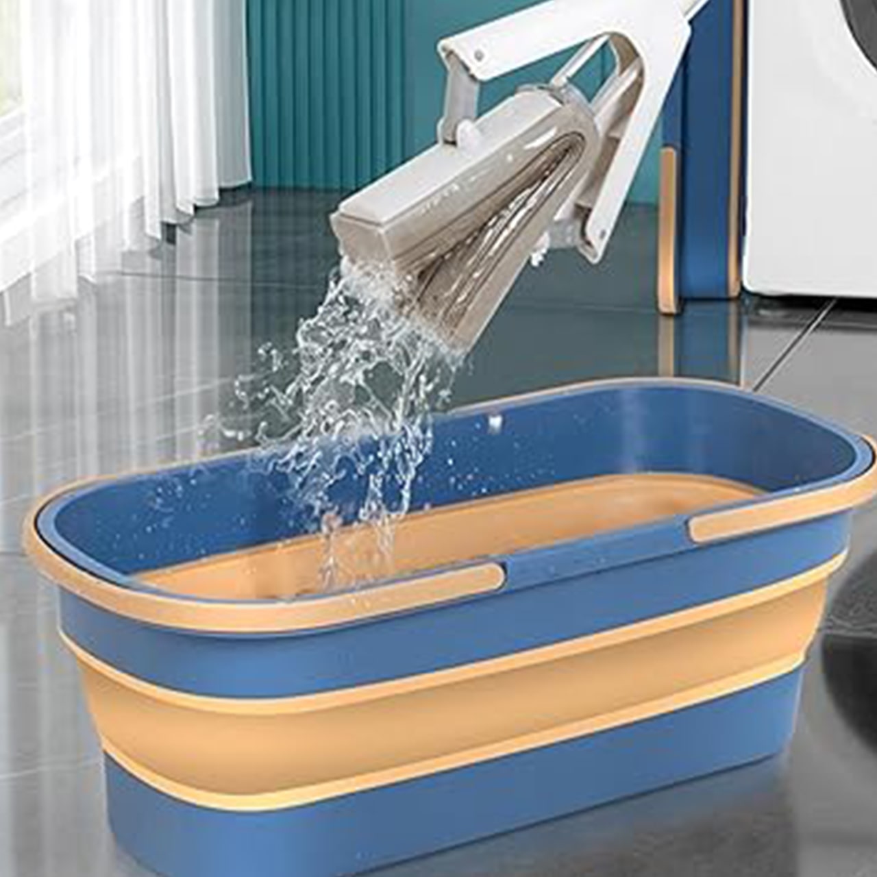 MopBundle, 360° cleaning tool and foldable bucket for easy cleaning - Image 6