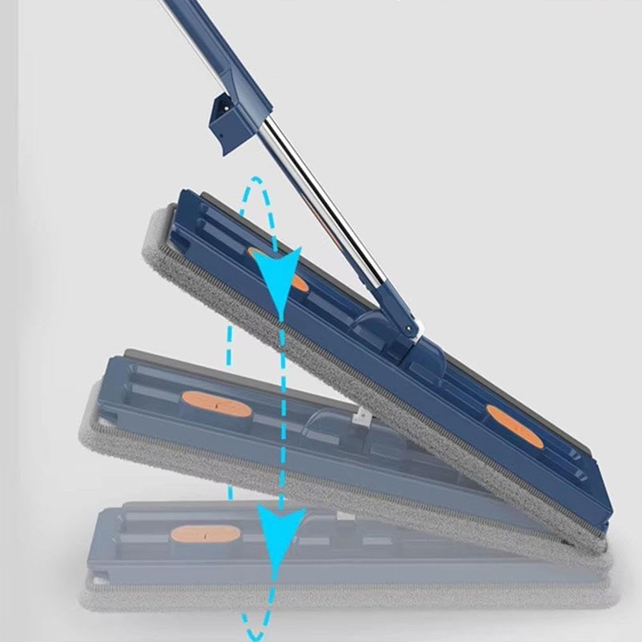 You can pour cleaner into the top of the head for even more optimal cleaning!