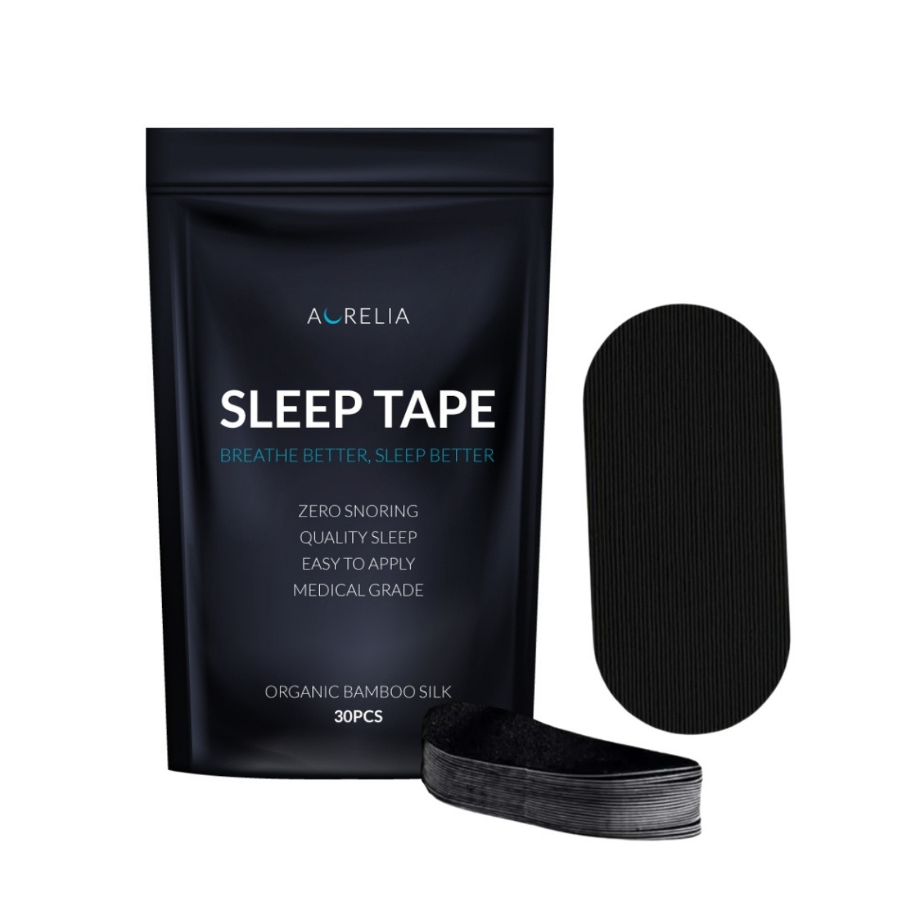 MouthTape, set of mouth strips for restful sleep (30 pieces) - Image 6