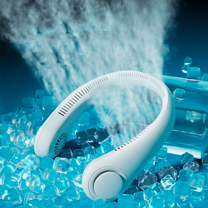 NeckFan, a portable fan that fits around your neck - Image 3