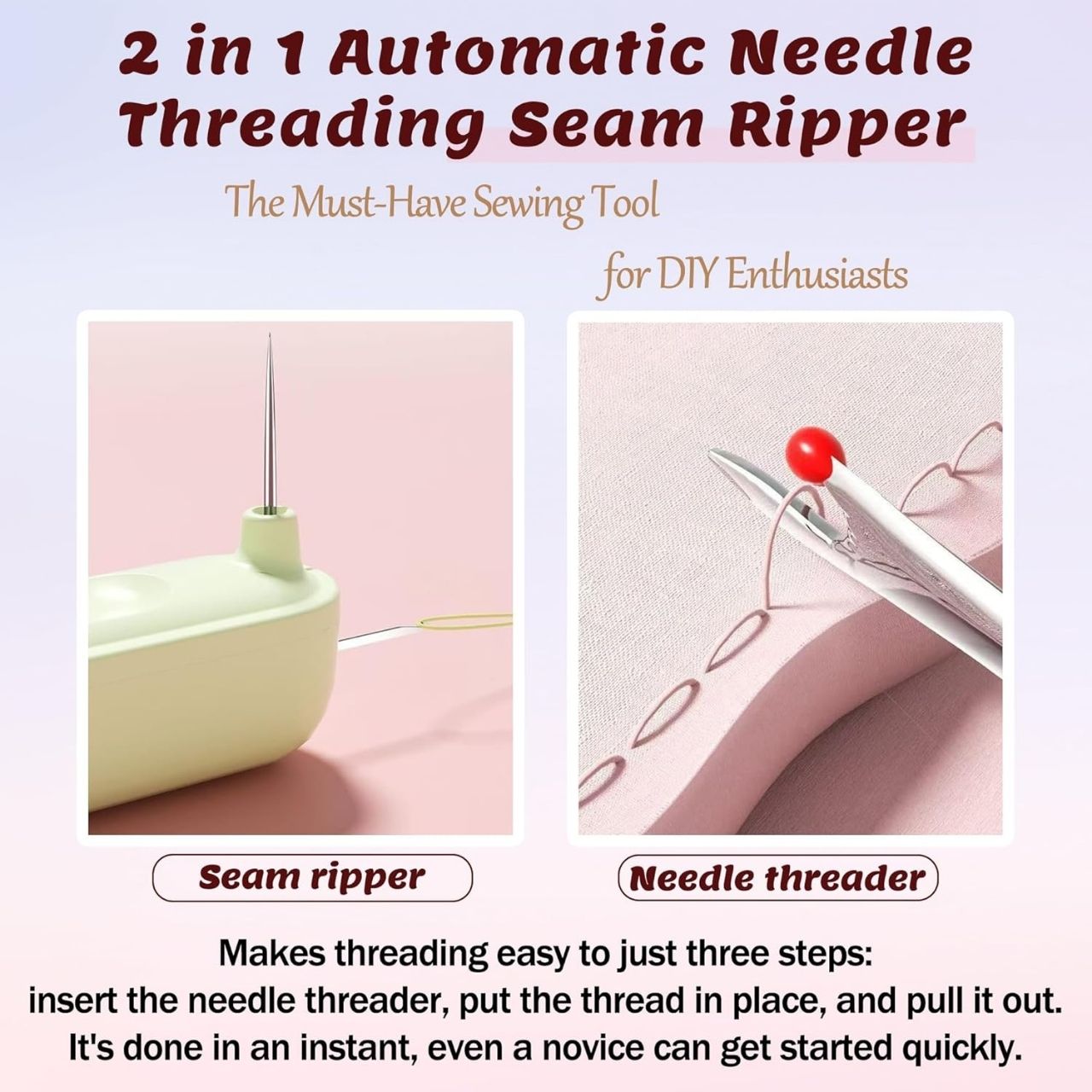 NeedleTool, thread insertion and steaming tool - Image 2